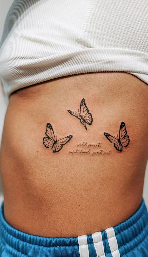 tattoo ideas, tattoo ideas for women, unique tattoo ideas, tattoo ideas for couples, simple tattoo ideas, small tattoos, tiny tattoo ideas Rib Tattoos For Women Quotes, Tattoo Ideas For Women Unique, Tattoo Ideas For Couples, Rib Tattoo Quotes, Simple Tattoo Ideas, Butterfly With Flowers Tattoo, Tiny Tattoo Ideas, Mum Tattoo, Name Tattoos On Wrist