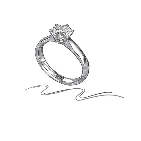 wedding ring, sketch, vector #ring#wedding#sketch#illustration Wedding Ring Drawing, Ring Drawing, Ring Sketch, حفل توديع العزوبية, Non Traditional Wedding Ring, Wedding Drawing, Ring Day, Jewellery Design Sketches, Jewelry Design Drawing