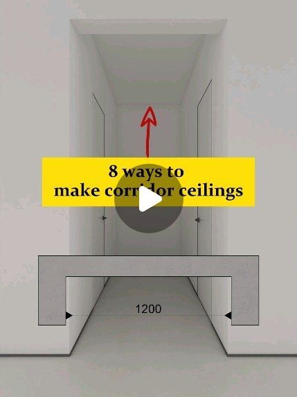 Office False Ceiling Design Interiors, Reverse Cove False Ceiling, Corridor False Ceiling Design, House Corridor Design, Corridor Ceiling Design, Corridor Lighting Design, False Ceiling Detail, Corridor Interior Design, Suspended Ceiling Design