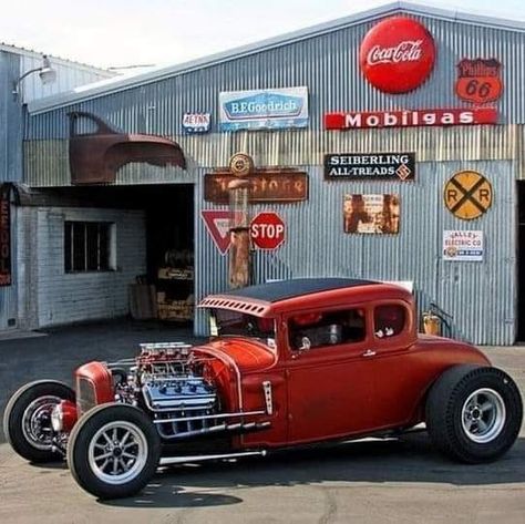 https://www.facebook.com/photo?fbid=1146161785844776 Old Chevy, Rat Rod Pickup, Rat Rod Cars, Rat Rod Trucks, Old Hot Rods, Hot Rods Cars Muscle, Traditional Hot Rod, Old Garage, Rat Rods Truck