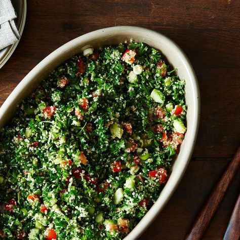 My Mother's Lebanese Tabbouleh Recipe on Food52 recipe on Food52 Lebanese Tabbouleh, Tabbouleh Salad Recipe, Arabisk Mad, Tabbouleh Recipe, Tabbouleh Salad, Lebanese Cuisine, Lebanese Recipes, Middle Eastern Recipes, Arabic Food