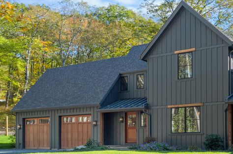 Lap Siding Exterior Colors, Last Embers Hardie, Hardiplank Siding Colors Home Exteriors, James Hardie Statement Collection, Midnight Soot James Hardie, Dark Hardie Board Siding, Metal Siding Colors Exterior, James Hardie Evening Blue Siding, James Hardy Siding Colors Ideas