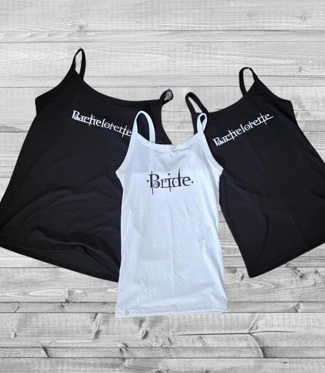 Made 11 tank tops for a Twilight themed Bachelorette party & they came out awesome!! Congrats to the vampy lovers ❤️ 🧛🏻‍♀️✨️ #twilight #bacheloretteparty #vampires #gothgirlsofinstagram #customshirt #customgifts #Bachelorette Vampire Bachelorette Party, Twilight Themed Bachelorette Party, Vampire Diaries Bachelorette Party, Twilight Bachelorette Party, Twilight Bachelorette, Js Bach, Theme Bachelorette Party, Twilight Party, Themed Bachelorette Party