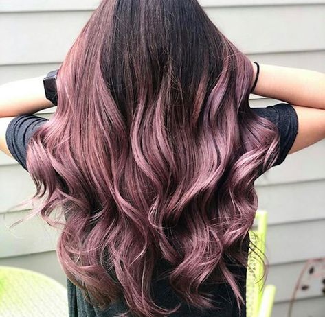 9 Stunning Mauve Hair Colors to Enrich Your Look This Summer Purple Brunette, Change Hair Color, Hair Color Options, Change Hair, Lilac Hair, Spring Hair Color, Hair Color Pastel, Hair Color Purple, Hair Color Highlights