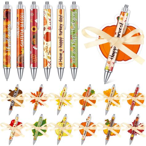 PRICES MAY VARY. Fall Autumn Classroom Favors and Party Supplies: you will get 24 pcs Fall sticky notes in various shape designs, 24 pcs Fall Thanksgiving pens with rolling paper, coming with 24 pcs ribbons for gift wrapping, totally 72 pieces; Sufficient quantity will meet your Fall school or office requirement, can serve for 24 students or coworkers Fall Thanksgiving Theme Design: these Fall party gifts are designed with Thanksgiving-themed autumn designs like pumpkin, maple leaf, acorn, mushr Thanksgiving Work Gifts, Fall Teacher Gifts Ideas, Fall Gifts For Coworkers, Thanksgiving Gifts For Coworkers, Autumn Classroom, Fall Teacher Gifts, Pens For School, Fall Party Favors, Fall School