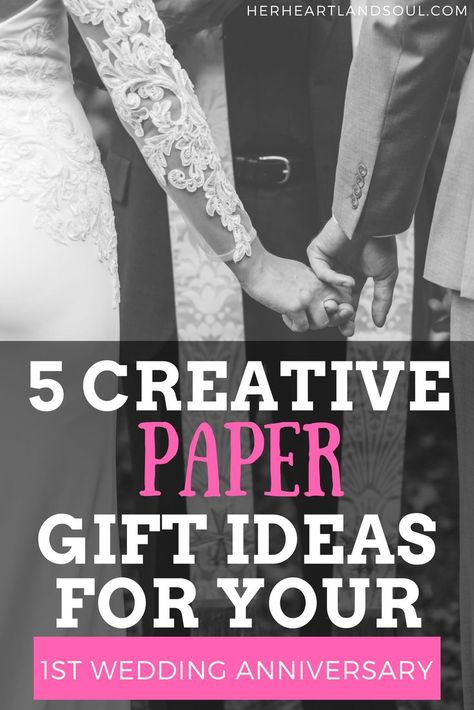 5 creative paper anniversary gift ideas for him on your 1st wedding anniversary - Her Heartland Soul #anniversary #love #marriage #giftideasforhim #paperanniversary 1yr Wedding Anniversary Ideas, Year One Anniversary Gifts For Him, 1st Year Wedding Anniversary Gifts Couple, 1st Anniversary Gifts For Him Marriage, Paper Gift Anniversary, Ideas For First Anniversary For Him, 1 Year Anniversary Gift Ideas For Couple, Creative Paper Anniversary Gifts For Him, Wedding Anniversary Paper Gift Ideas