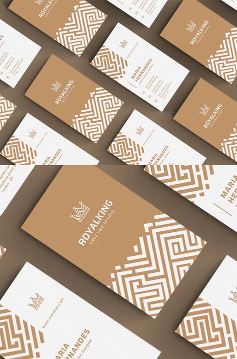 Vertical Business Card Design, Business Card With Qr Code, Business Card With Qr, Stationery Business Card, Creative Business Cards, Business Card Design Minimal, Elegant Crown, Graphic Design Business Card, Vertical Business Cards