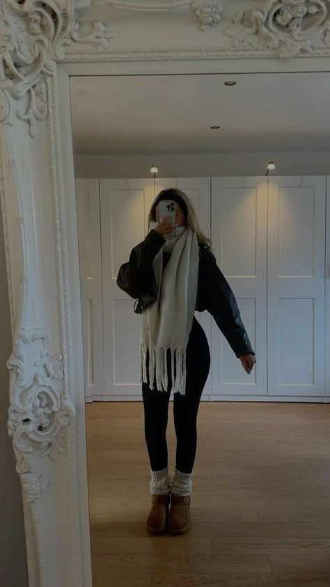 Winter Inspo Outfits 2023, Cute Dinner Fits Winter, All Black Beauty School Outfits, Nyc Aesthetic Fashion Cold Weather, 12 Items 20 Outfits, Winter Mall Outfit Casual, Cute Winter Outfits Uggs, Casual Heels Outfit Winter, Tenesse Outfit Winter