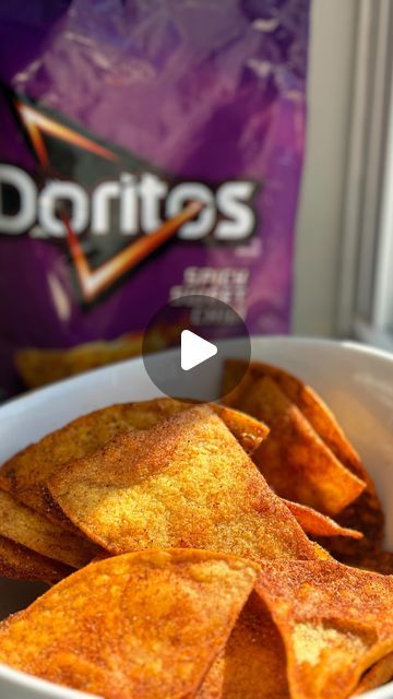 Edie-Marie 🇬🇾🇺🇸 on Instagram: "Ditch the bag and DIY 🌶️🔥 ! Make your own Spicy Sweet Chili Doritos at home with my easy recipe. 🌟❤️ ! Try it out 📸 and tag me so I can see how y'all whipped it up 😊

𝑰𝒏𝒈𝒓𝒆𝒅𝒊𝒆𝒏𝒕𝒔:
 ✨ 1 tbsp Chili Powder ✨ 1 tbsp Smoked Paprika ✨ 1 tbsp Onion Powder ✨ 1 tbsp Garlic Powder ✨ 1 tbsp Salt ✨ 1 tbsp Black Pepper ✨ 1 tsp MSG ✨ 1 tbsp Nutritional Yeast
✨ 1 tbsp White Sugar (but brown sugar is also fine)
✨ Small Yellow Corn Soft Tortillas 

 𝑫𝒊𝒓𝒆𝒄𝒕𝒊𝒐𝒏𝒔:
1. Mix all of the dry seasonings together in a bowl.

2. Place the seasoning mixture in a food processor for a few minutes to get the blend more defined.

3. Cut your yellow corn tortillas into fourths or eights depending on your size preference.

4. Heat oil on medium heat settings, then Sweet Chili Doritos Recipe, Spicy Sweet Chili Doritos Seasoning, Homemade Doritos, Sweet Chili Doritos, Spicy Doritos, Sweet Chili Recipe, Spicy Sweet Chili Doritos, Doritos Recipes, Spicy Chips