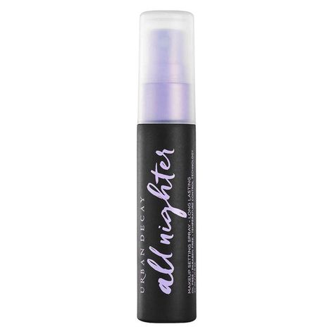 Urban Decay Setting Spray, All Nighter Setting Spray, Vibrant Makeup, Urban Decay All Nighter, Fixing Spray, All Nighter, Makeup Setting Spray, Long Lasting Makeup, Urban Decay Makeup