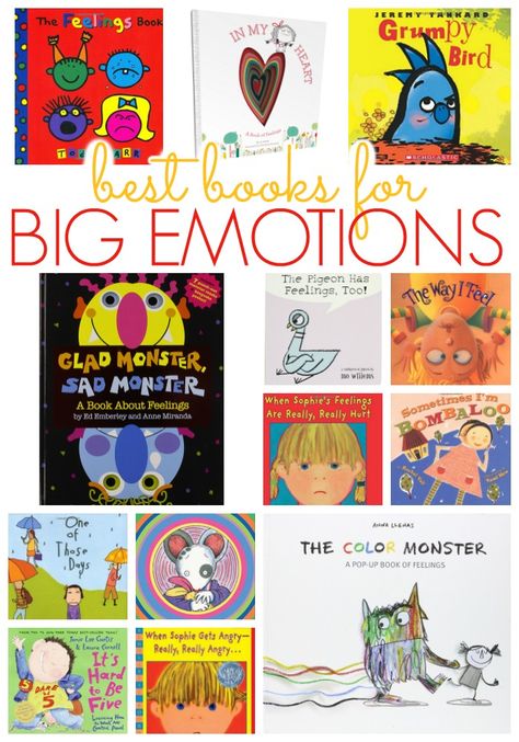 Talk about big emotions with the little ones can be difficult. Here is a roundup just for you! Each adorable book focuses on an emotion to help your child understand or express. Calm Down Books Preschool, Books About Emotions, Preschool Feelings, Haruki Murakami Quotes, Feelings Preschool, Best Reads, Books For Preschoolers, Toddlers Activities, Emotions Preschool