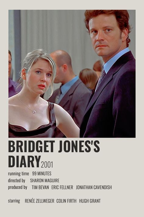 Bridget Jones Diary Movie Poster, Bridget Jones Movie Poster, Bridget Jones Diary Poster, Diary Of Bridget Jones, Bridget Jones Diary Aesthetic, Rom Com Movie Posters, Bridgette Jones Diary, Bridget Jones Aesthetic, Aesthetic Film Posters