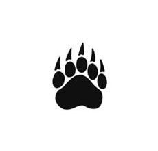 Small Bear Claw Tattoo Design - Bing Images Bear Claw Tattoo, Black Bear Tattoo, Bear Paw Tattoos, Noir Tattoo, Claw Tattoo, Bear Paw Print, Petit Tattoo, Paw Tattoo, Bear Tattoos