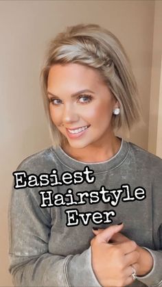 Hairstyles Athletic, Hair Sports, Easy Hair Updos, Hairstyles Volleyball, Hairdos For Short Hair, Mom Hairstyles, Hair Pulling, Sports Hairstyles, Athletic Hairstyles