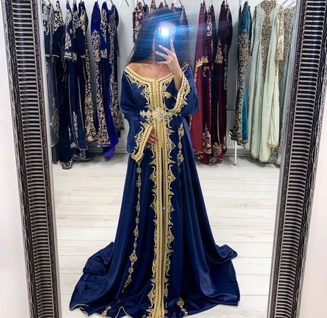 Muslim Prom Dress, Moroccan Dress, Blue Mermaid, Prom Dresses Modest, Evening Dress Fashion, Vestidos Prom, Caftan Dress, Lace Evening Dresses, Short Wedding Dress