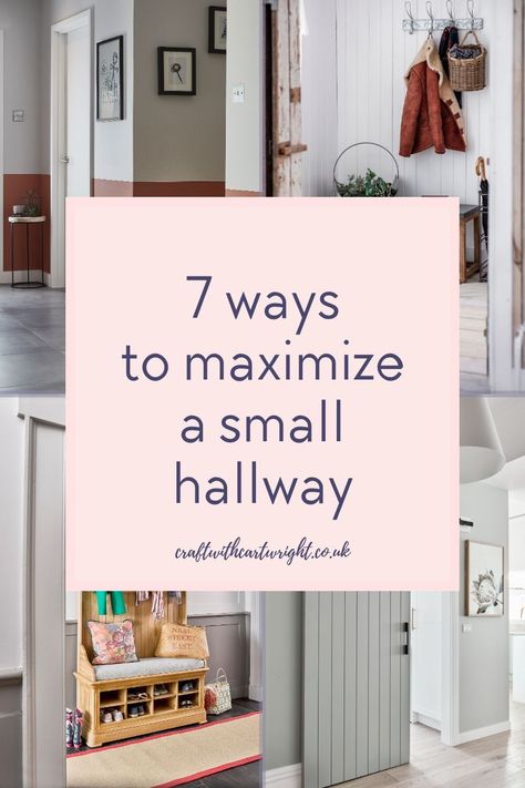 Small Hallway Ideas Entrance Halls, Tiny Hallway Ideas, Hallway Door Ideas, Hallway Coat Storage, Small Hallway Decorating, Entry Hallway Ideas, Small Entrance Halls, Hallway Cupboards, Hallway Shoe Storage