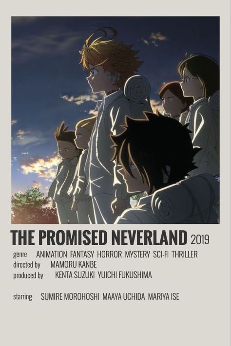 Anime Movie Poster, Anime Wall Prints !!, Anime Suggestions, Film Posters Minimalist, Poster Anime, Anime Printables, Movie Poster Wall, The Promised Neverland, Anime Titles