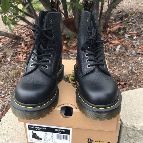 1460 Pascal Bex Dr. Martens Wmns size 7 NEW Dr Martens Shoes, Martens Shoes, Dr. Martens Boots, Dr. Martens, Combat Boots, Size 7, Boots, Jewelry Watches, Plus Fashion