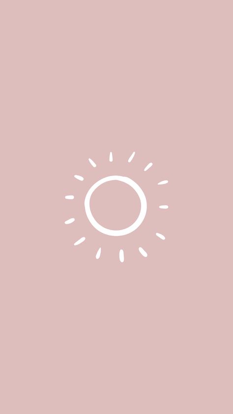 white sun / summer icon on a pink background for instagram highlight cover Sun Instagram Highlight Icon, Sun Highlight Cover Instagram, Summer Insta Highlight Cover, Insta Highlight Cover Icons Pink, Summer Instagram Highlight Covers, Cute Highlight Covers For Instagram, Instagram Highlight Covers Pink, Pink Instagram Highlight Covers, Instagram Covers