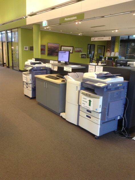 Narellan Library Photocopy and Printer Station, Camden Council Library Service. Copier Room Office, Office Printer Station, Office Mail Room, Printer Station, Media Office, Creative Studio Space, Mail Room, Digital Printing Services, Staff Room