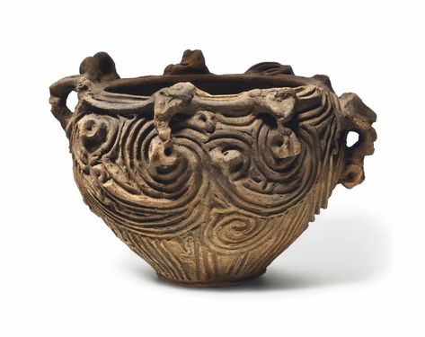 LATE JOMON PERIOD (5TH - 3RD CENTURY BC) Jomon Pottery, Jomon Era, Historical Pottery, Yayoi Period, Jomon Period, Sculpture Fashion, Coil Pottery, Coil Pots, Asian Art Museum