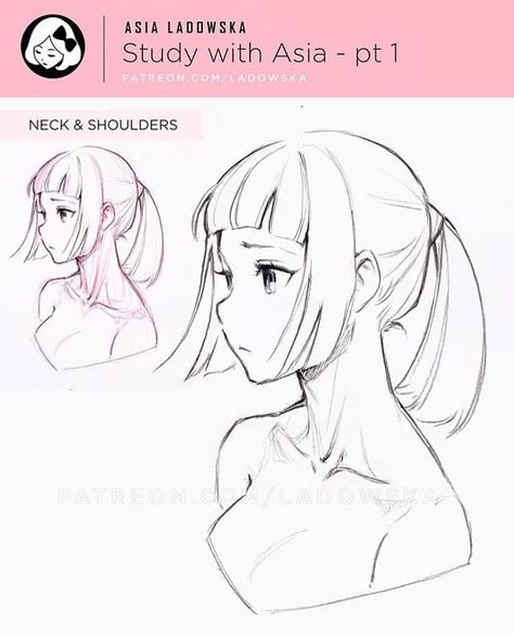 Lineart Inspiration, Asia Ladowska, Animation Drawing Sketches, Manga Reference, Poses Manga, Profile Drawing, 얼굴 드로잉, Drawing Tutorial Face, Drawing Tutorials For Beginners