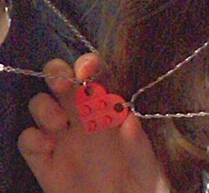 Heart Necklace Aesthetic, Lego Heart Necklace, Lego Necklace, Lego Heart, Emo Video, Cute Nerd, Necklace Aesthetic, Lego Diy, Always Forever