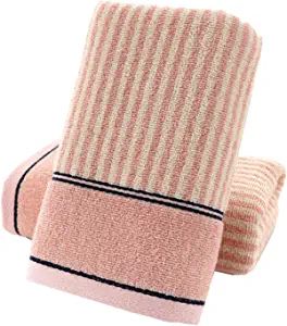 Amazon.com: Pidada Hand Towels Set of 2 100% Cotton Striped Pattern Highly Absorbent Soft Towel for Bathroom 13.4 x 29 Inch (Pink) : Home & Kitchen Bath Hand Towels, Vintage Bath, Hand Towels Bathroom, Cotton Hand Towels, Decorative Towels, Face Towel, Soft Towels, Pink Brand, Modern Pattern