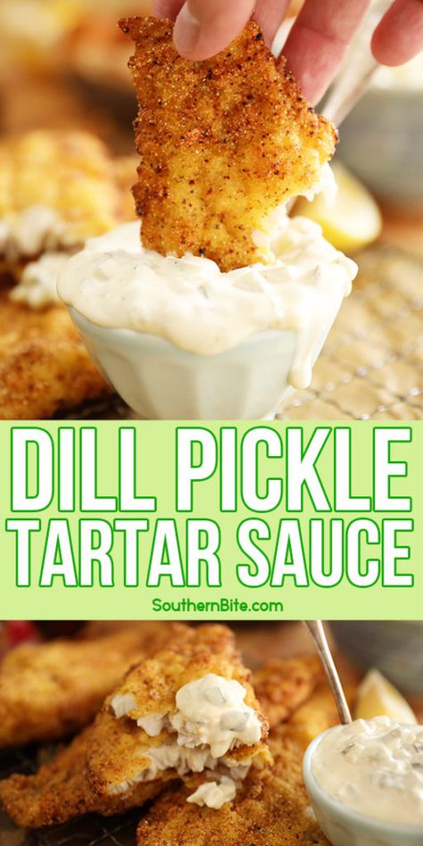 Keto Tarter Sauce Recipe, Southern Tarter Sauce, Tartar Sauce Recipe Easy No Dill, Simple Tartar Sauce Recipe, Tarter Sauce Recipe Easy With Relish, Dill Pickle Tartar Sauce Recipe, Tater Sauce Recipe, Fried Fish Sides, Tartar Sauce Recipe Easy