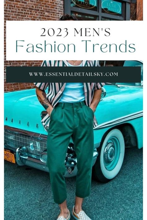 Looking for some 2023 Men's fashion trends? Click the link to hear our predictions! Mens Looks 2023, Men’s Fashion Trends 2023, 2023 Clothing Trends Men, Streetwear Fashion Men 2023, Men’s Clothing Trends 2023, Men’s Holiday Fashion 2023, Spring Outfits Men 2023, 2023 Fashion Trends Men, Fashion Trends 2023 Men