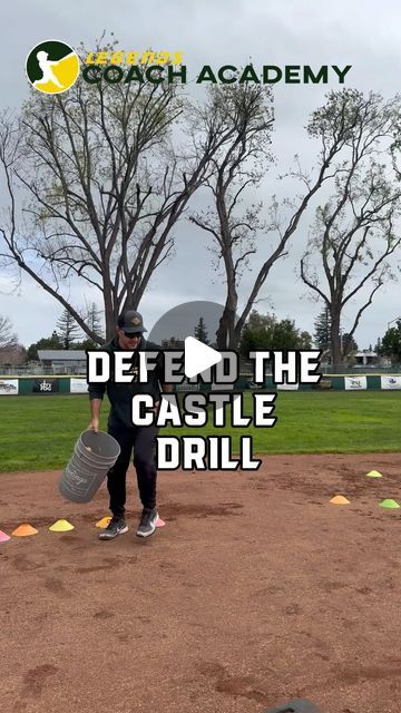 Legends Baseball & Softball on Instagram: "The key to keeping kids focused is to make a competition out of literally everything! Kids LOVE to compete!  This drill is awesome because it forces kids to be “athletic” and react to the baseball instead of worry so much about fundamentals. Try it out!   #baseball #littleleague #homerun #travelball #summercamp #fun #baseballseason #littleleaguebaseball #softball #mlb #speedball #legendsbaseball #sports" Softball Competition Drills, Tball Practice Drills, Softball Team Practice Drills, Softball Drills 12u, Softball Practice Drills Coaching, Tball Drills For Kids Fun, Fun Softball Practice Ideas, Baseball Agility Drills, Softball Fundamentals Drills