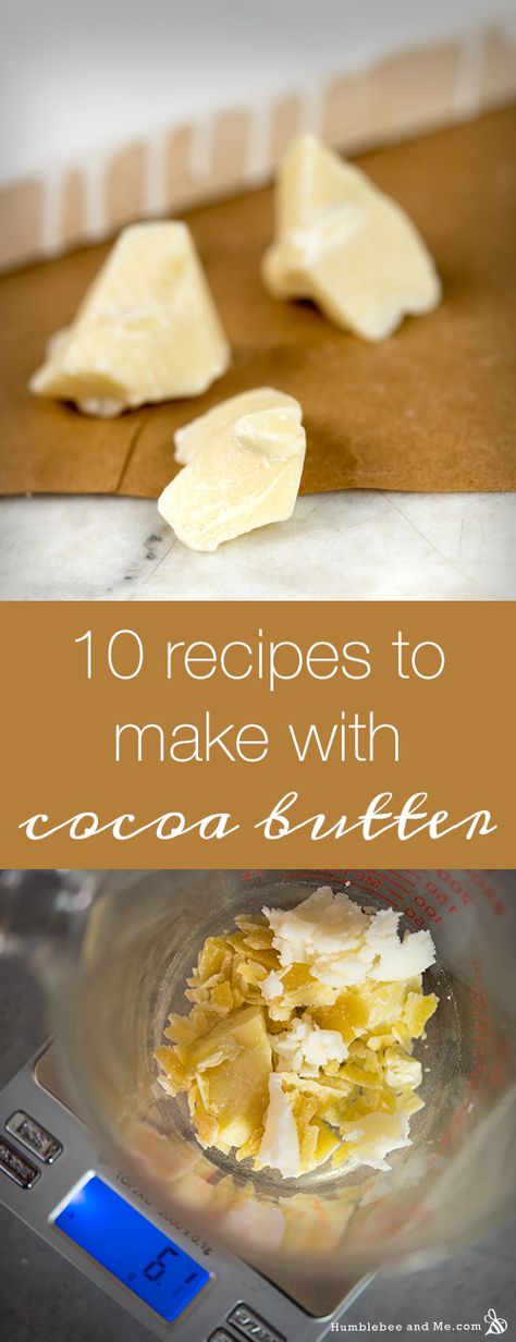 Cacao Butter Recipes, Cocoa Butter Recipes, Cocoa Butter Lotion, Cocoa Butter Soap, Body Butters Recipe, Diy Lotion, Homemade Lotion, Body Butters, Recipes To Make