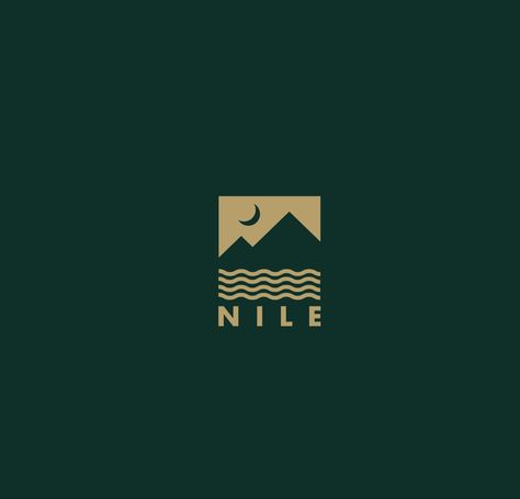 #logo #logodesign #logoinspiration #egypt #gold #egyptlogo #minimalist #minimallogo #minimallogodesign #nile #nileriver #nilelogo Nature Apartment, Resort Illustration, Luxury Logotype, Swirl Symbol, Rock Royal, Gold Architecture, Minimalist Hotel, Gem Logo, Egypt Design