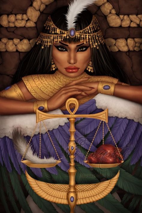 Egyptian Godesses, Maat Goddess, Tarot Guidance, Tarot By Cecelia, برج الميزان, Egyptian Goddess Art, Justice Tarot, Weekly Tarot, Goddess Of Justice