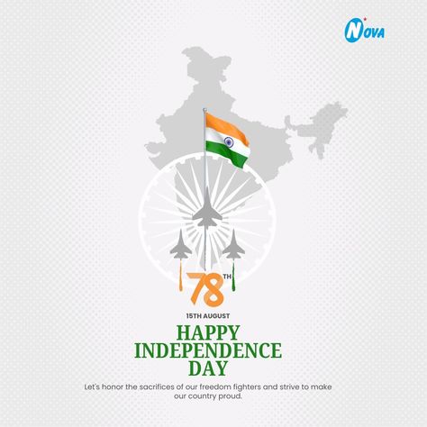 🎉 Happy 78th Independence Day, India! 🇮🇳 Today, we honor the sacrifices of our freedom fighters and commit to building a nation filled with pride and prosperity. Let's celebrate our journey and continue striving towards a brighter future. Jai Hind! 🙌 #independenceday #india78 #jaihind #proudindian #FreedomFighters #indianindependence #celebrateindia #nationfirst #unityindiversity Jai Hind, 15th August, Independence Day India, Unity In Diversity, Live Free, Freedom Fighters, Happy Independence, Happy Independence Day, Let's Celebrate