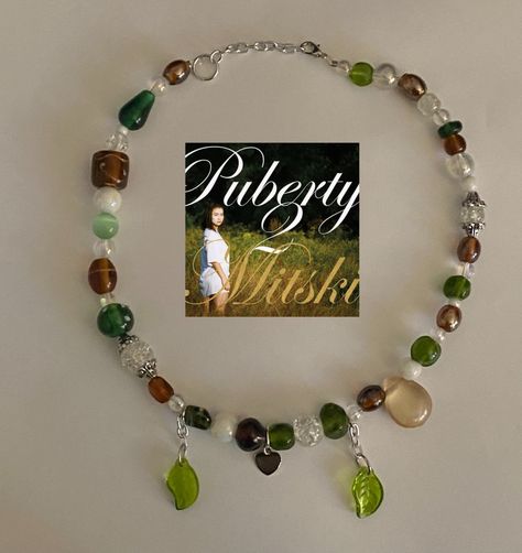 🦋💙- Malice Mizer Shinwa album cover inspired necklace -💙🦋 Mitski Jewelry, Mitski Bracelet Ideas, Mitski Bracelet, Mitski Puberty 2, Homemade Necklace Ideas, Y2k Decorations, Mitski Album, Music Inspired Jewelry, Homemade Necklace