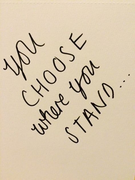 "Where do I stand with you?" Have you ever found yourself asking that question to someone you know. I recently came across the following advice: why don't you choose where you stand? It shouldn't be that we give that choice, that power or control to another person, but actually we choose what is right for us. Empowering stuff, taken from Carrie Hope Fletcher's video blog (link here: http://youtu.be/cRNroPCfEo8) If You Have To Wonder Where You Stand, If You Have To Question Where You Stand, I Don’t Know Where I Stand With You, Carrie Hope Fletcher, 2024 Quotes, Beautiful Good Night Quotes, Today Quotes, Video Blog, From Where I Stand