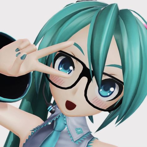 3d Karakter, Miku Hatsune Vocaloid, Vocaloid Characters, Picture Icon, 영감을 주는 캐릭터, Photo Profil, Hatsune Miku, Cute Icons, Blue Hair