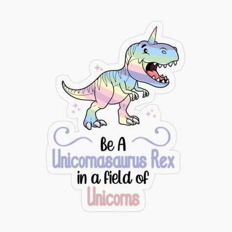 Tattoo Dinosaur, Rex Tattoo, T Rex Tattoo, Unicorn Quotes, Cute T Rex, Unicorn Tattoos, Dinosaur Funny, Cute Shirt Designs, Unicorn Art