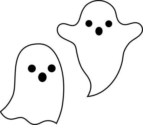 Gambar Halloween, Ghost Template, Sac Halloween, Halloween Sounds, Moldes Halloween, Dekorasi Halloween, Ghost Clipart, Thema Halloween, Ghost Drawing