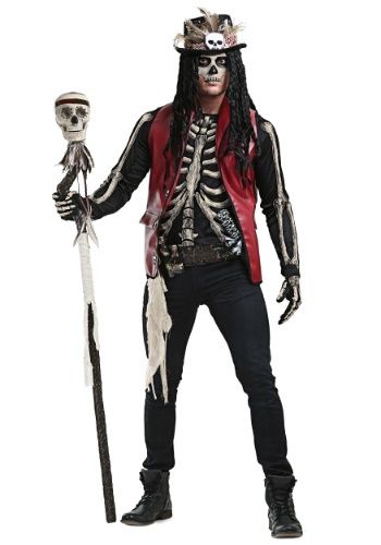 Men's Costumes | Top Adult Men's Halloween Costumes Voodoo Doctor Costume, Voodoo Doctor, Witch Doctor Costume, Voodoo Costume, Printed Gloves, Costume For Men, Doctor Costume, Hallowen Costume, Witch Doctor