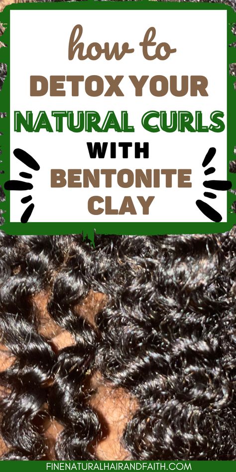 bentonite clay mask benefits natural hair Bentonite Hair Mask, Aztec Clay Hair Mask Recipe, Bentonite Clay Hair Mask 4c Hair, Bentonite Clay Hair Mask Recipes, Natural Hair Mask For Curly Hair, Aztec Clay Hair Mask, Aztec Clay Mask Hair, Diy Curly Hair Mask, Bentonite Clay Uses