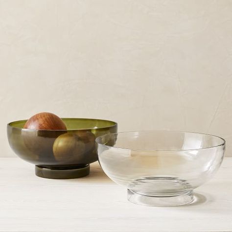 Decorative Trays & Bowls | West Elm West Elm Kids, Stone Coffee Table, Glass Centerpieces, Square Tray, Clear Glass Vases, Centerpiece Bowl, Simplest Form, Pottery Barn Teen, Mellow Yellow