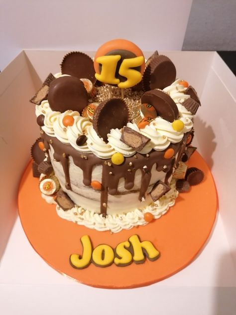 Reece’s Pieces Cake, Reese’s Birthday Cake, Reese’s Cake, Reeses Birthday Cake, Reeses Pieces Cake, Birthday Cakes Vintage, Reeces Cake, Reeses Cake, Valentines Cake