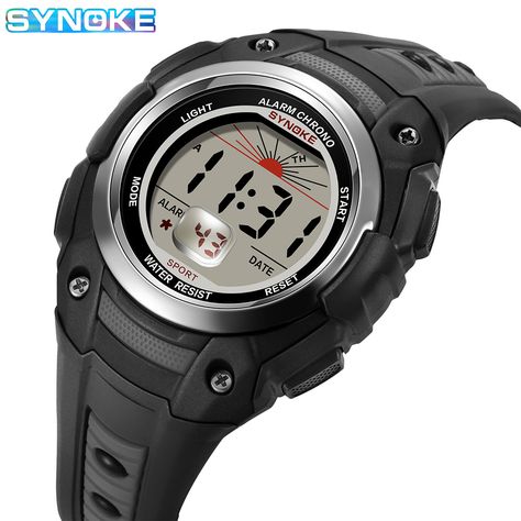 Outdoor Digital Watch Mens Sport Waterproof Clock Watches Men Military Electronic reloj hombre Digital Watch, Clock, Electronics