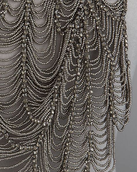 Vera Wang SS10 Web Butterfly Necklace  - detail Couture Details, House Remodel, Fabric Texture, Butterfly Necklace, Vera Wang, Creative Fashion, Bead Weaving, Fashion Details, Textures Patterns