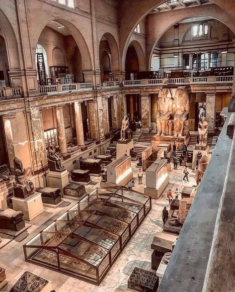 pharaohs Egypt ✪ on Instagram: “Egyptian (Cairo) Museum. FOLLOW ➡️ @pharaohsegyptian for MORE 👑 FOLLOW ➡  @visitegypte. for  MORE 🇪🇬🌏…” Thinking About The Past, History Of Egypt, Cairo Museum, Historical Pics, Egypt Museum, Harlem Nights, Egyptian Museum, Ancient Kingdom, Sound Art