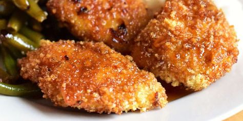 Crispy Baked Honey Garlic Chicken, Best Stew Recipe, Baked Honey Garlic Chicken, Baked Chicken Nuggets, Chicken Receipes, Oven Baked Chicken Breasts, Main Entrees, Garlic Chicken Recipes, Potato Recipes Side Dishes