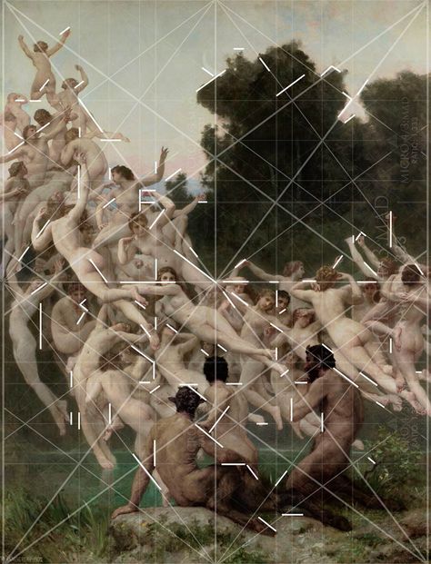 William-Adolphe Bouguereau (ANALYZED PAINTING #4) – IPOX studios & Canon of Design William Adolphe Bouguereau Paintings, Analyzed Painting, Bouguereau Paintings, Painting Gems, Dynamic Symmetry, 2025 Goals, William Bouguereau, Adolphe Bouguereau, Symmetry Design