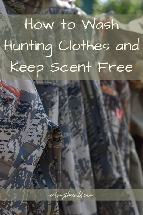 Got some mud, blood, and sweat on your hunting clothes? Read our post to find out how to clean it up in a proper hunter’s way! #hunting #gear Diy Hunting Gear, Women Hunting Gear, Womens Hunting Outfits, Hunting Gear For Women, Womens Hunting Clothes, Womens Hunting Gear, Hunting Packs, Hunting Girls, Sense Of Smell